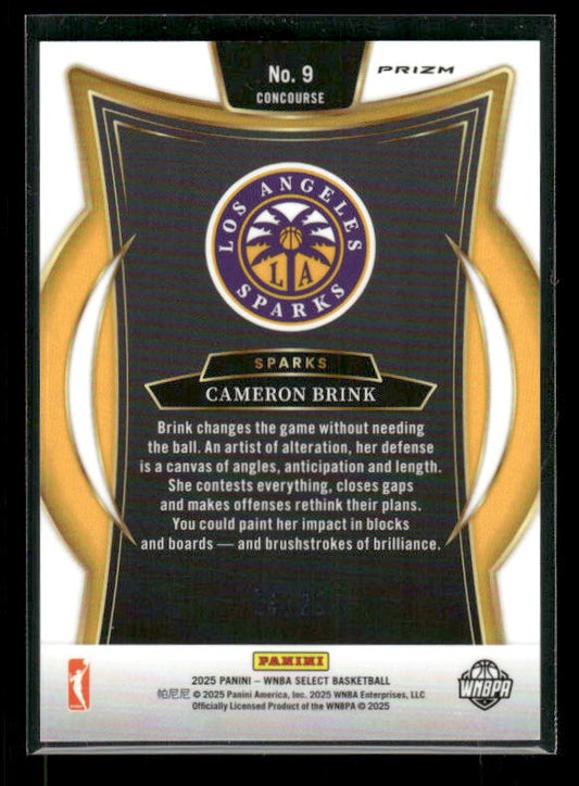 Cameron Brink - 2025 Prizm WNBA - Tie Dye /25