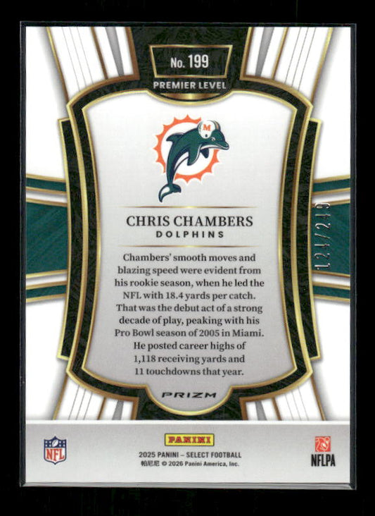 Chris Chambers - 2025 Select Football - Premier Red Shock /249