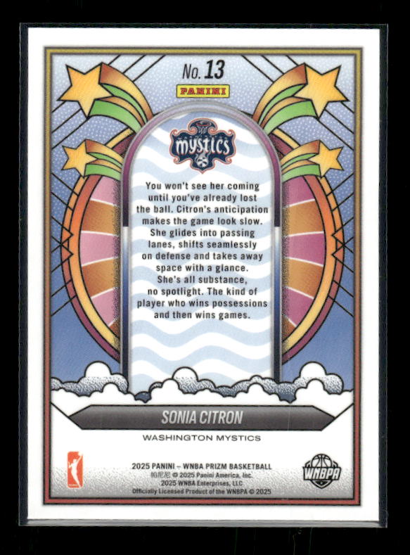Sonia Citron - 2025 Prizm WNBA - Groovy - Rookie