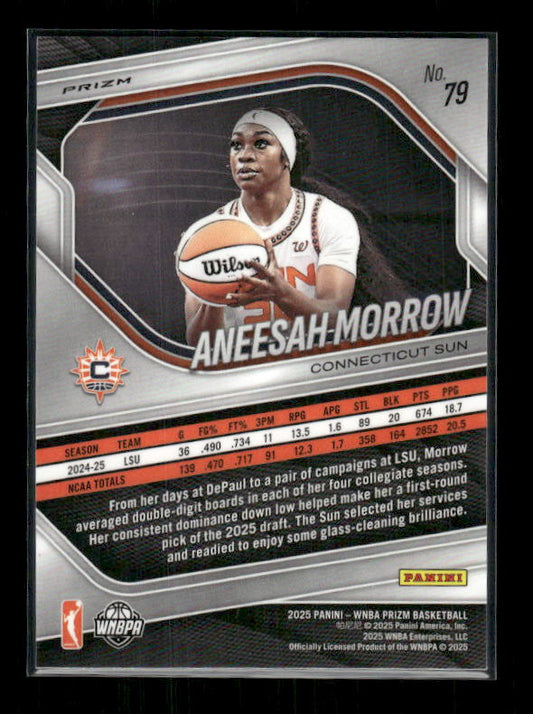Aneesah Morrow - 2025 Prizm WNBA - Ice Prizm - Rookie