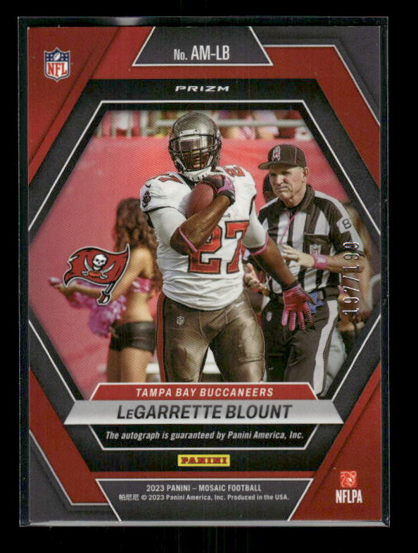 LeGarrette Blount - 2023 Mosaic Football - Autographs