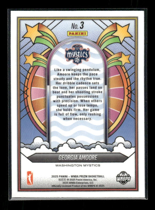 Georgia Amoore - 2025 Prizm WNBA - Groovy - Rookie