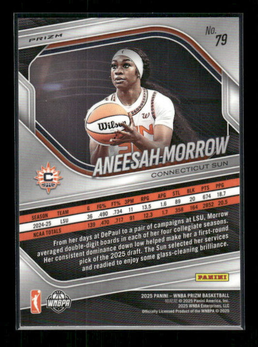 Aneesah Morrow - 2025 Prizm WNBA - WNBA Logo Prizm - Rookie