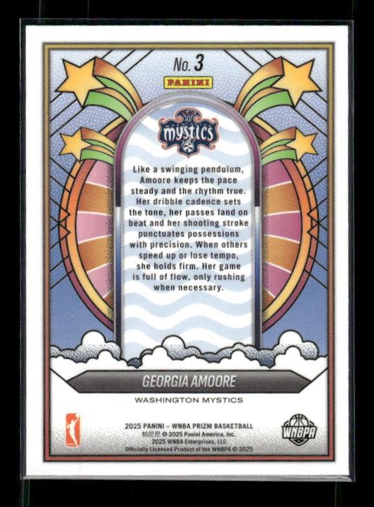 Georgia Amoore - 2025 Prizm WNBA - Groovy - Rookie