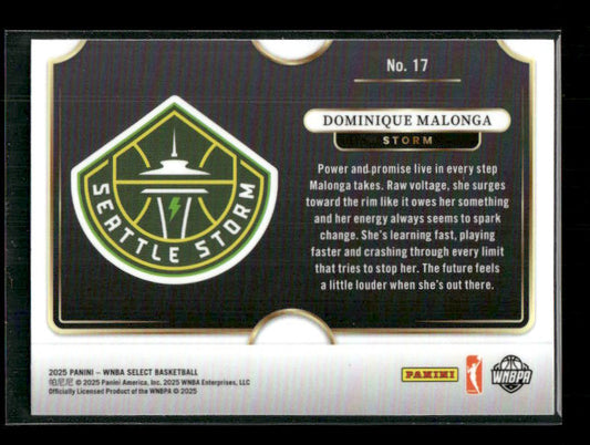 Dominique Malonga - 2025 Select WNBA - Snapshots - Rookie
