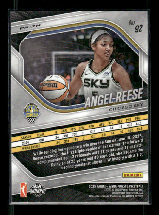 Angel Reese - 2025 Prizm WNBA - Ice Prizm