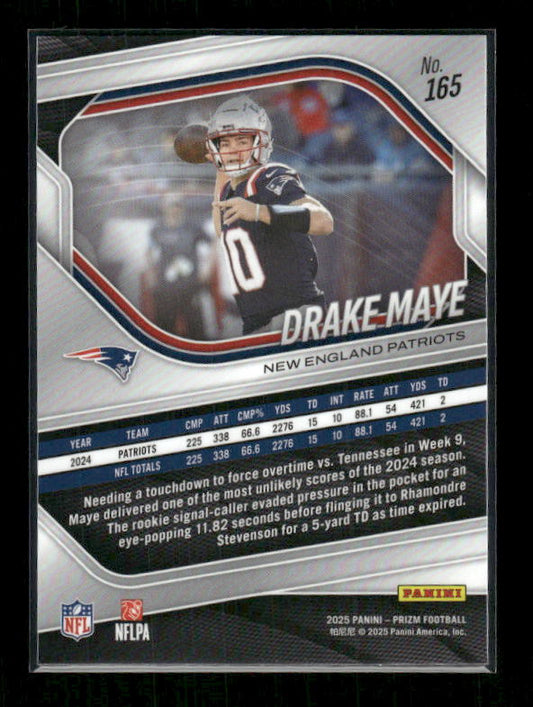 Drake Maye - 2025 Prizm Football