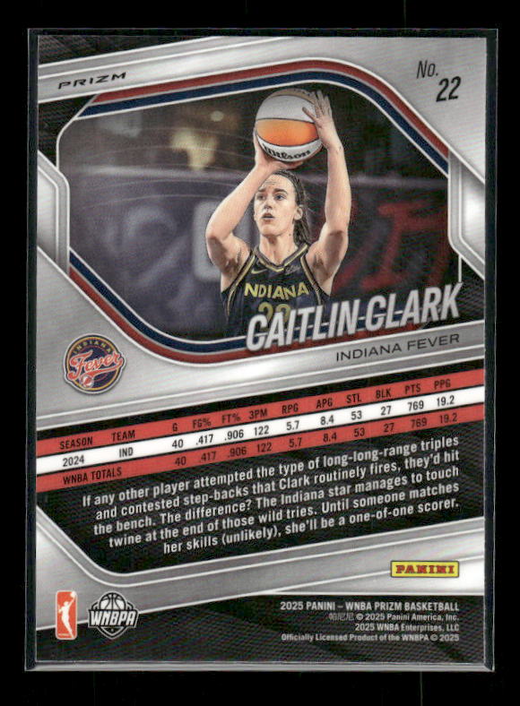 Caitlin Clark - 2025 Prizm WNBA - Green Prizm