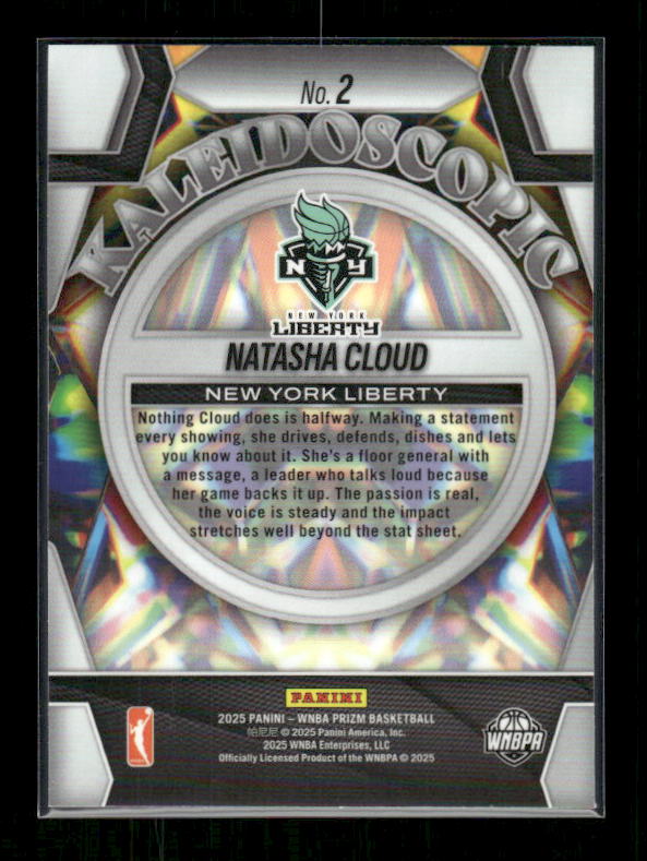 Natasha Cloud - 2025 Prizm WNBA - Kaleidoscopic