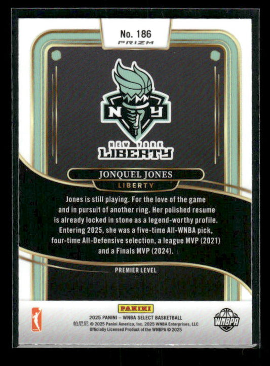 Jonquel Jones - 2025 Select WNBA - Premier Level Jazz SP