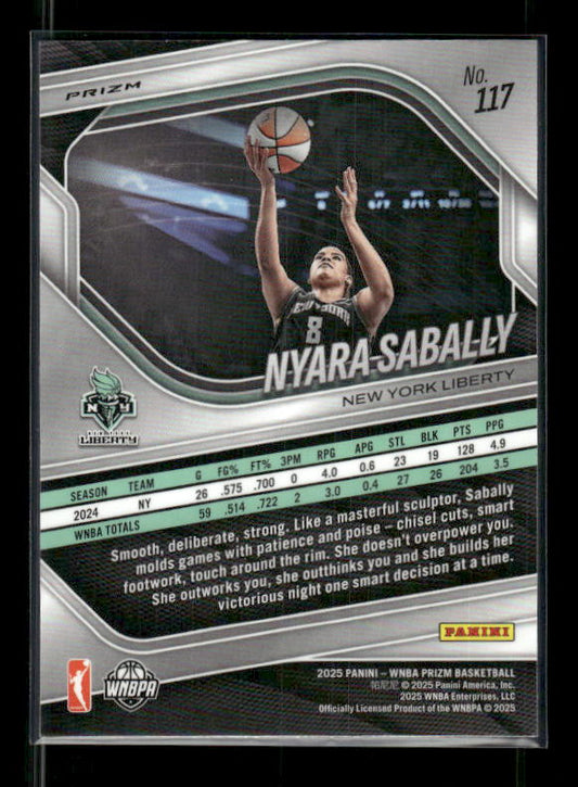 Nyara Sabally - 2025 Prizm WNBA - Ice Prizm