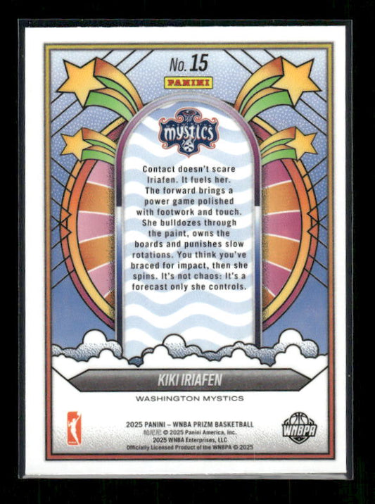 Kiki Iriafen - 2025 Prizm WNBA - Groovy - Rookie