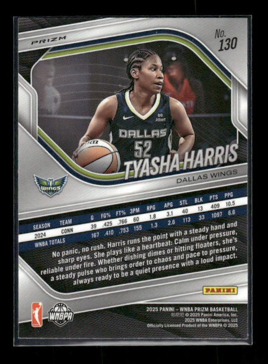 Tyasha Harris - 2025 Prizm WNBA - Cracked Ice