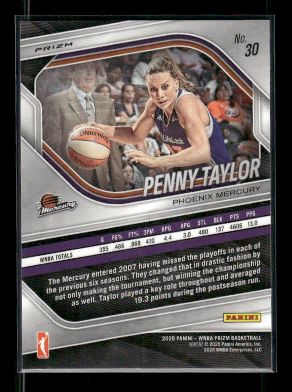 Penny Taylor - 2025 Prizm WNBA - Ice Prizm