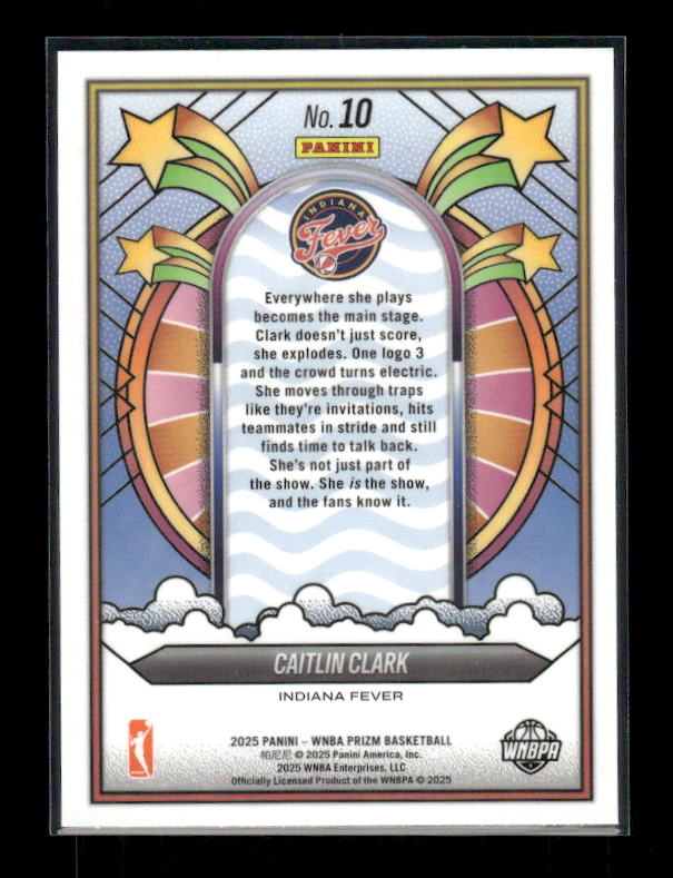 Caitlin Clark - 2025 Prizm WNBA - Groovy