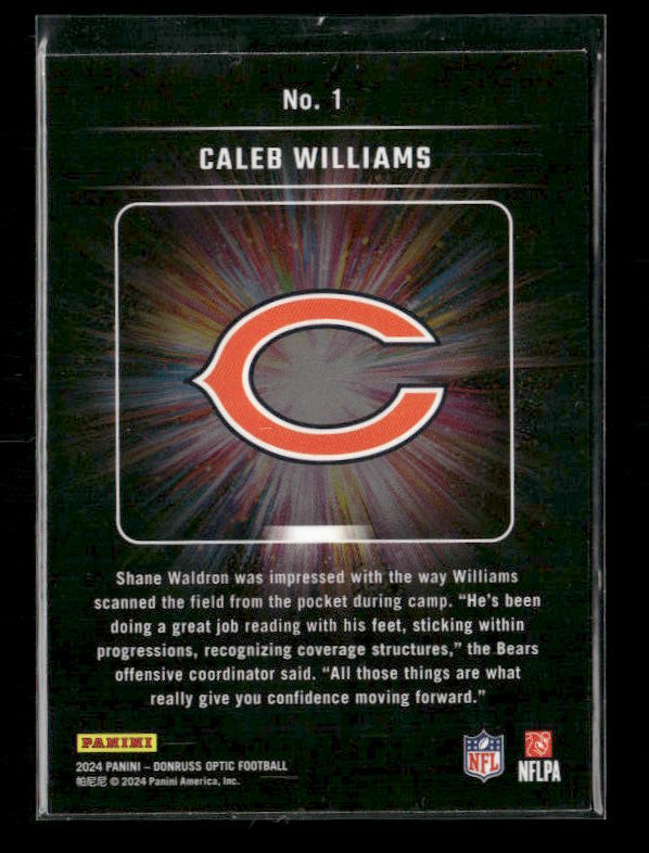 Caleb Williams - 2024 Donruss Optic - Light It Up - Rookie