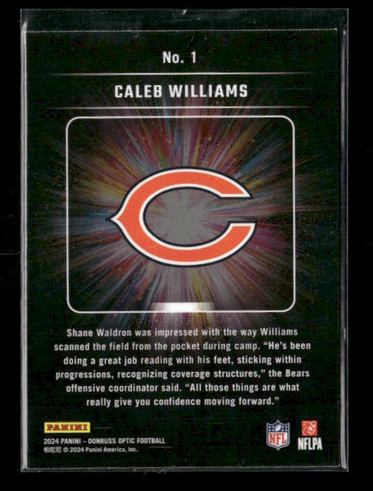 Caleb Williams - 2024 Donruss Optic - Light It Up - Rookie