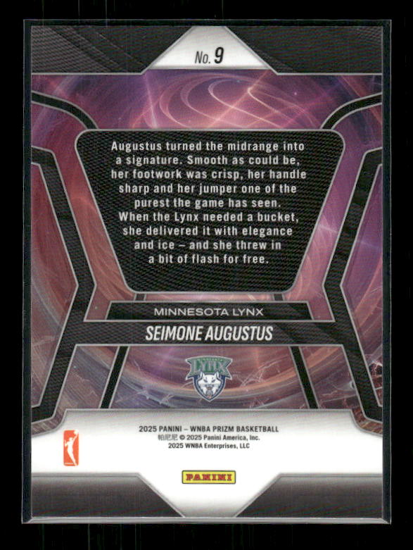 Seimone Augustus - 2025 Prizm WNBA - Pioneers
