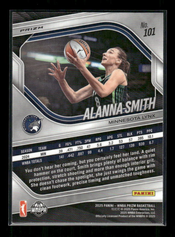 Alanna Smith - 2025 Prizm WNBA - WNBA Logo Prizm