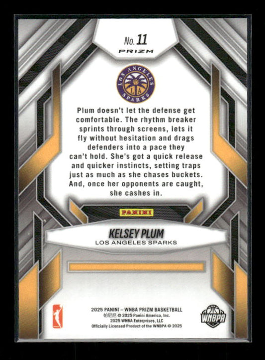 Kelsey Plum - 2025 Prizm WNBA - Green Fearless