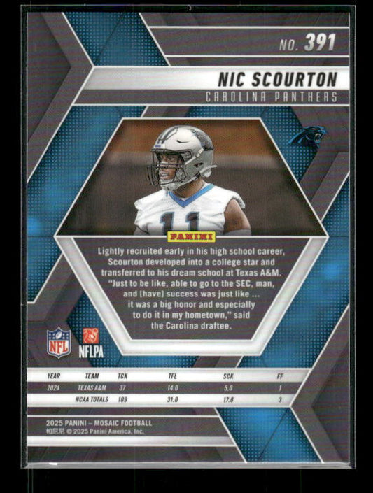 Nic Scourton - 2025 Mosaic Football - Rookie
