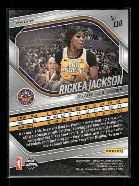 Rickea Jackson - 2025 Prizm WNBA - Ice Prizm