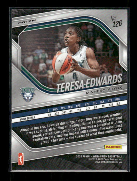 Teresa Edwards - 2025 Prizm WNBA - Ice Prizm