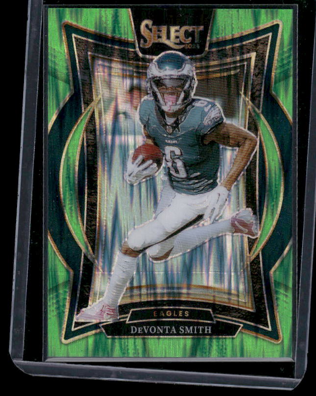Devonta Smith - 2024 Select Football - Green Shock /599 - Concourse