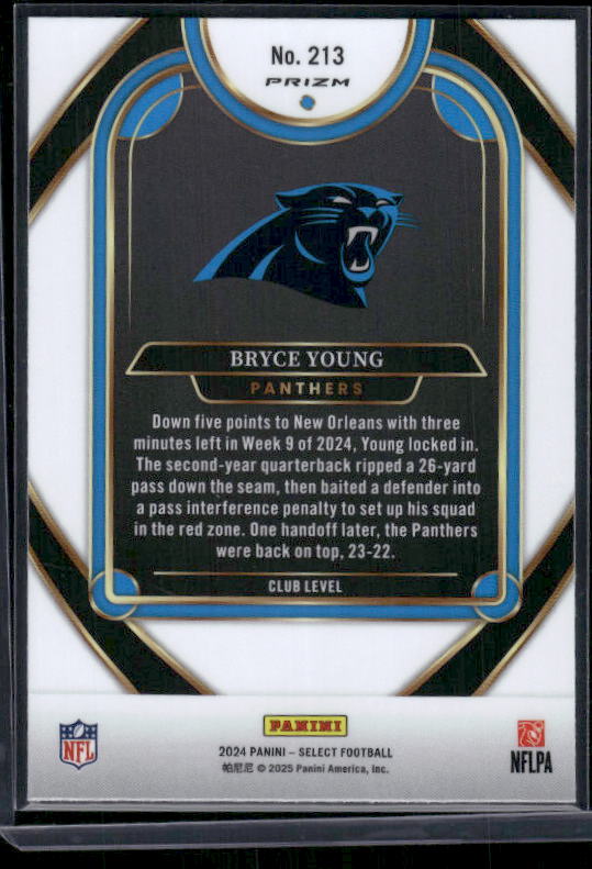 Bryce Young - 2024 Select Football - Red / Yellow Shock - Club Level