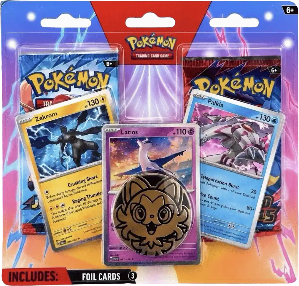 Enhanced 2-Pack Blister Pack: Latios, Zekrom & Palkia