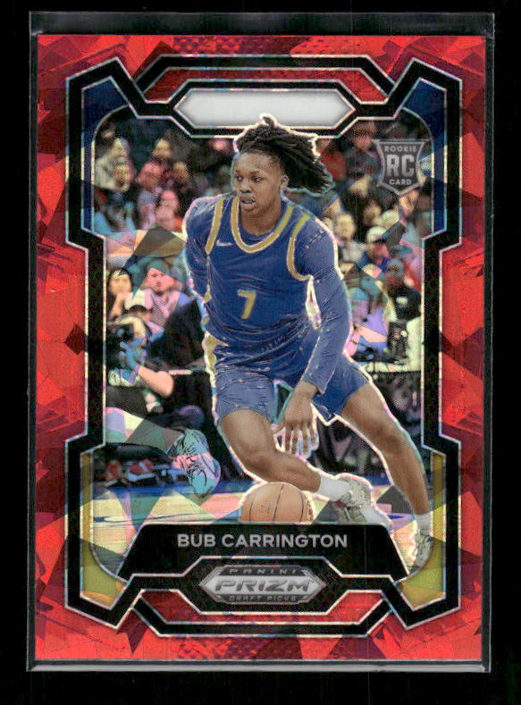 Bub Carrington - 2024 Panini Prizm Draft Picks - Prizms Red Ice