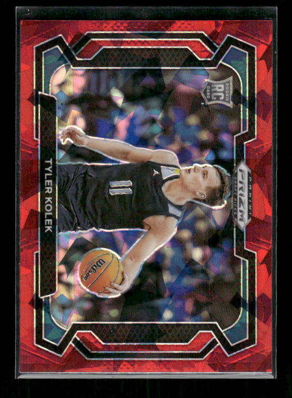 Tyler Kolek - 2024 Panini Prizm Draft Picks - Prizms Red Ice - Rookie