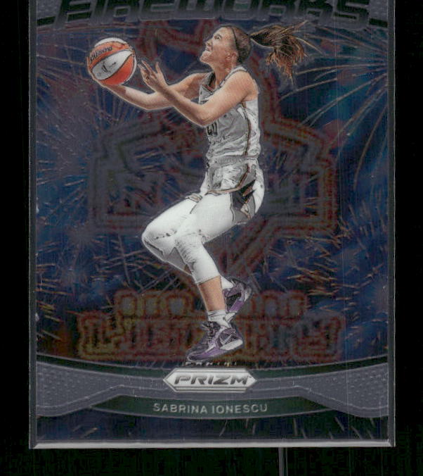 Sabrina Ionescu - 2024 Panini Prizm WNBA - Fireworks - Rookie