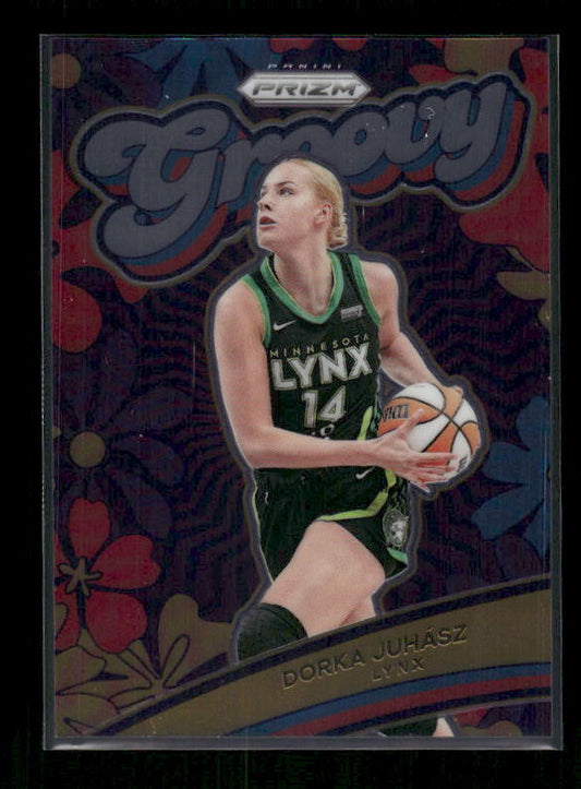 Dorka Juhasz - 2024 Panini Prizm WNBA - Groovy - Rookie