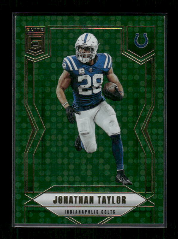 Jonathan Taylor - 2025 Donruss Elite - Green Disco