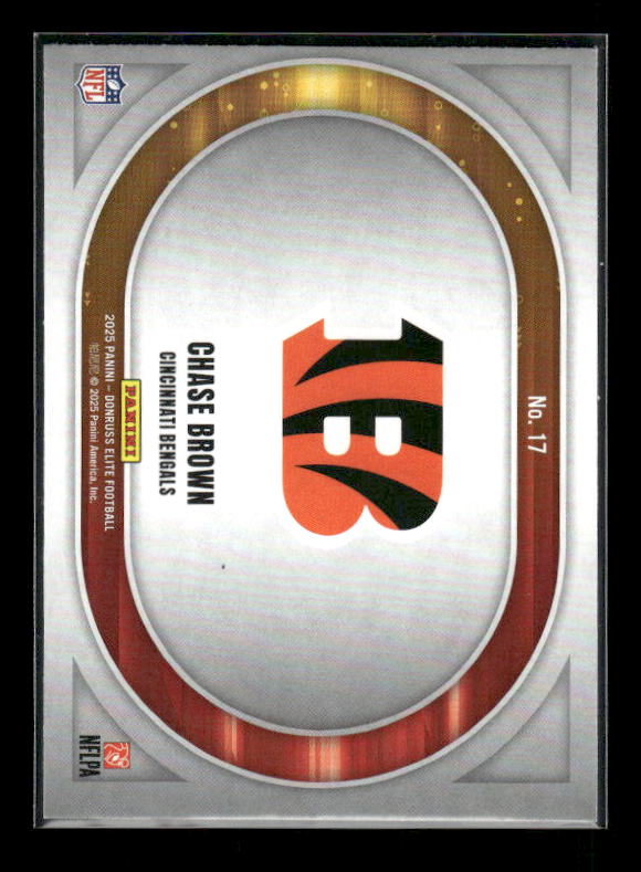 Chase Brown - 2025 Donruss Elite - Full Throttle Green