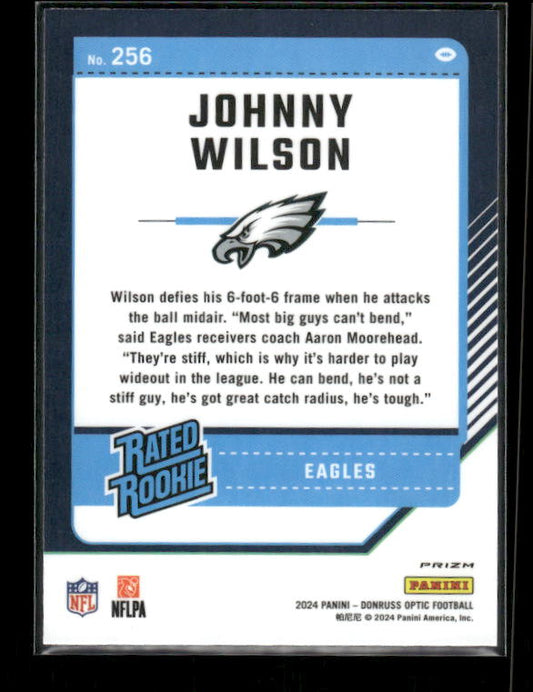 Johnny Wilson - 2024 Donruss Optic - Green Velocity - Rated Rookie