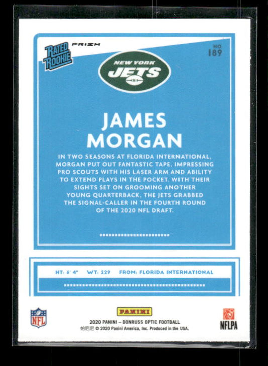 James Morgan - 2020 Donruss Optic - Holo - Rated Rookie