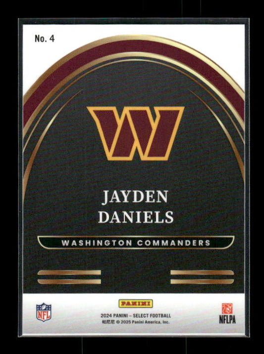 2024 Panini Select #4 Jayden Daniels Select Future