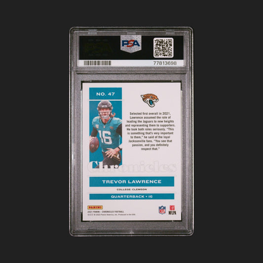 Trevor Lawrence - 2021 Panini Chronicles - Rookie - PSA 10