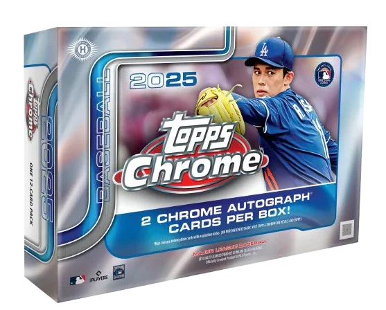 2025 Topps Chrome Baseball - Breaker Delight Box