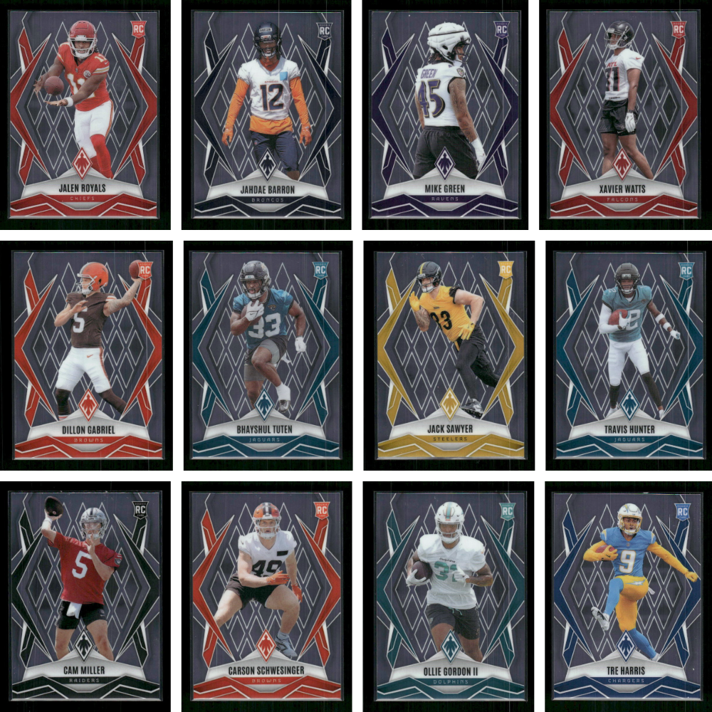 2025 Phoenix Football - 12 Card Rookie Lot