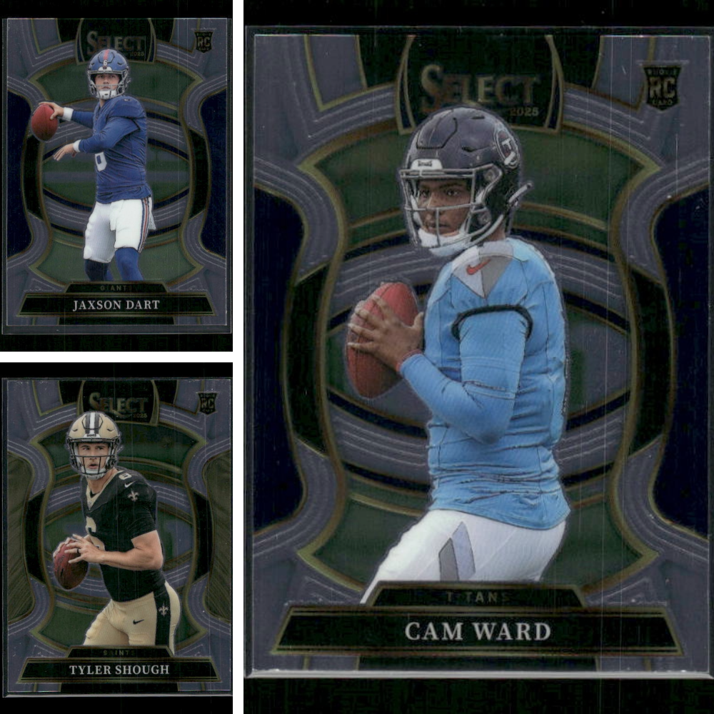 Jaxson Dart, Cam Ward, Tyler Shough - 3 Card Rookie Lot