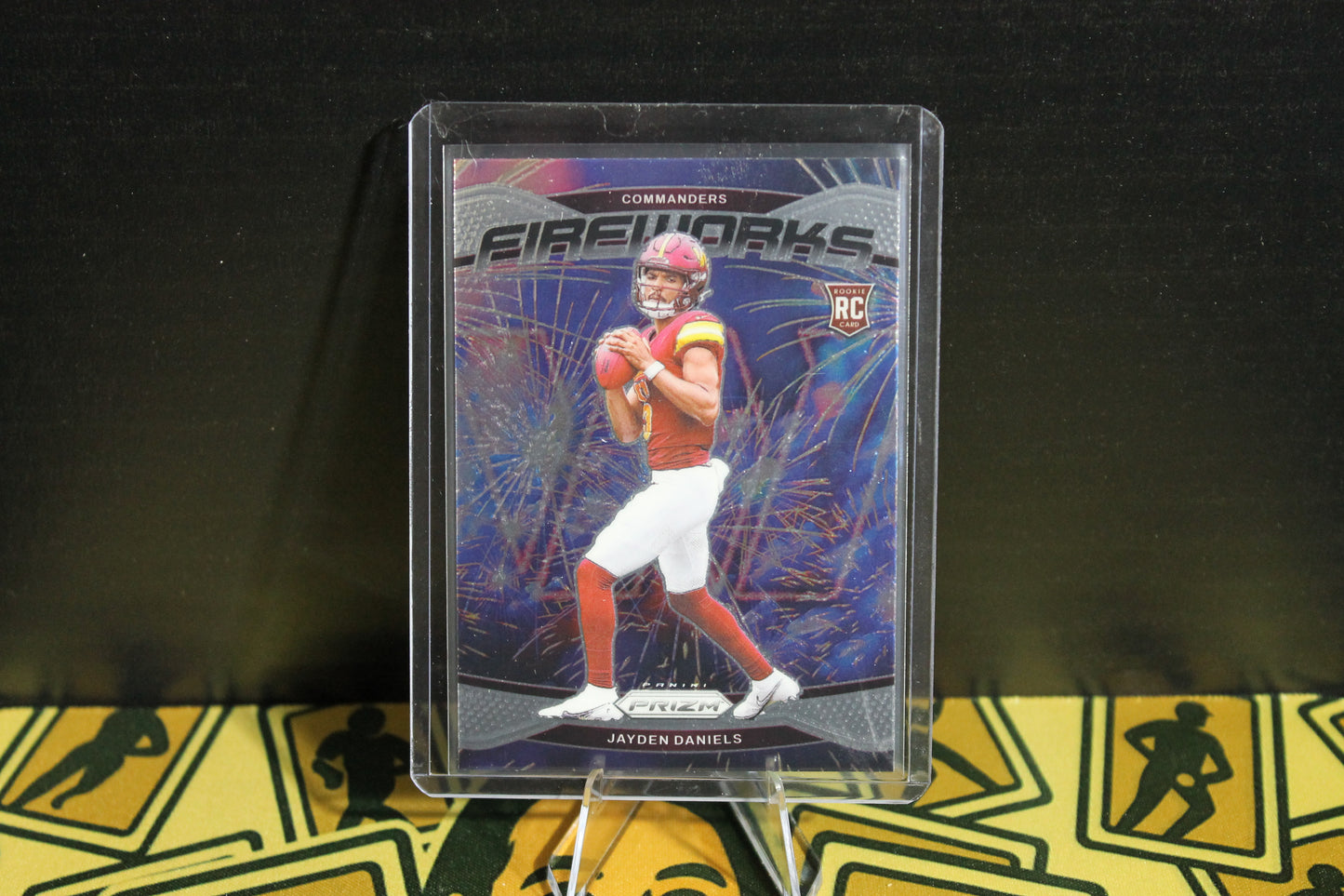 Jayden Daniels - 2024 Panini Prizm - Fireworks - Rookie