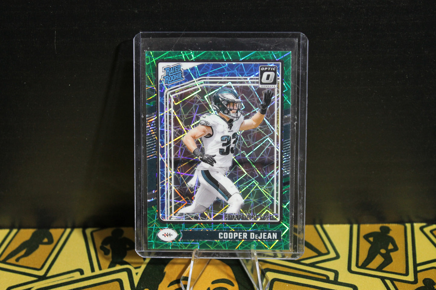 Cooper DeJean - 2024 Donruss Optic - Green Velocity - Rated Rookie