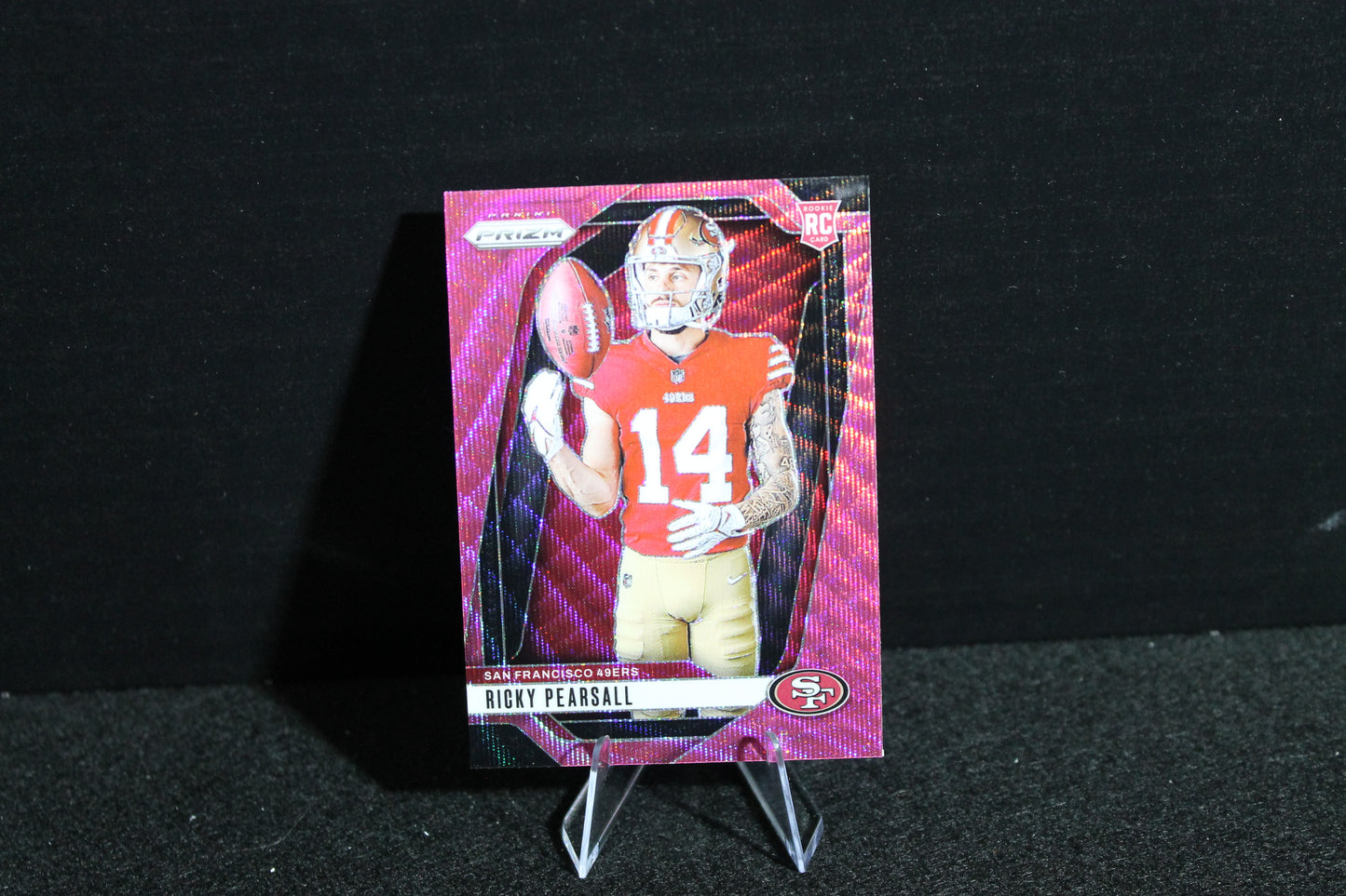 Ricky Pearsall - 2024 Panini Prizm - Pink Wave - Rookie Variation