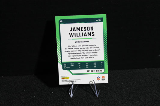 Jameson Williams - 2024 Donruss Optic - Blue Stars