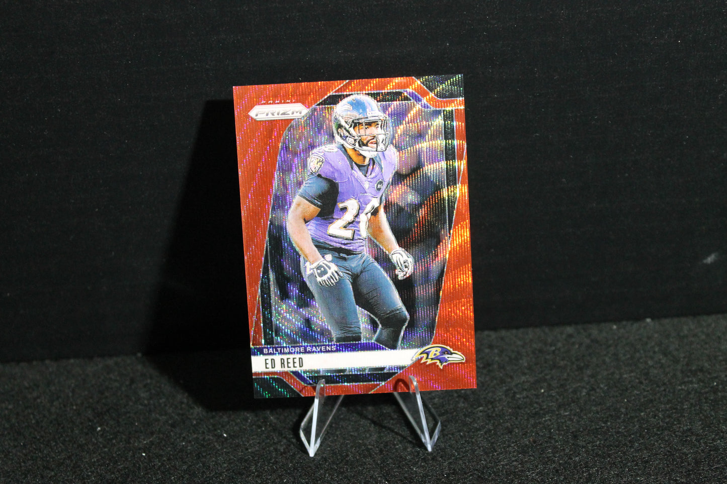 Ed Reed - 2024 Panini Prizm - Red Wave /149