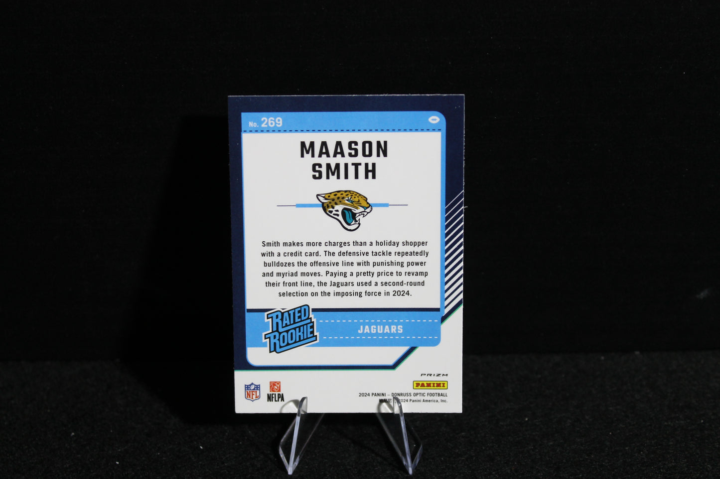 Mason Smith - 2024 Donruss Optic - Pink - Rated Rookie