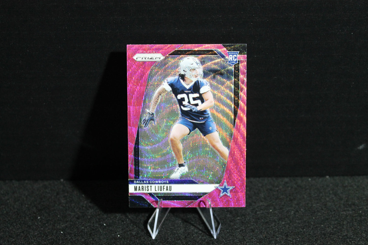 Marist Liufau - 2024 Panini Prizm - Pink Wave - Rookie